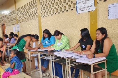 Pese a los incidentes aislados en Galera y Tonchigue, el proceso electoral se desarrolla con normalidad en la mayoría de recintos de Esmeraldas.