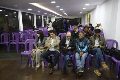 La desolación se tomó la sede de ADN en Quito.