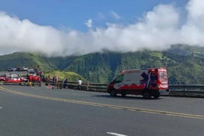 El caso movilizó a un gran contingente de rescatistas.