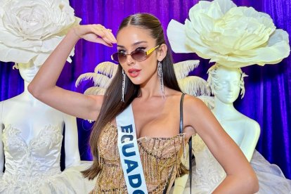 Nadia Mejía, miss Universo Ecuador.