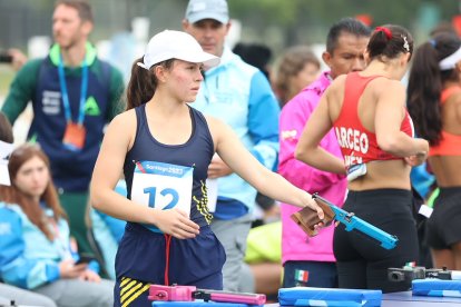 María Sol Naranjo viene de ganar varias medallas de oro en el Campeonato Panamericano y Sudamericano Junior, desarrollado en Argentina.