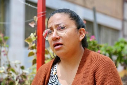 10 días después de la tragedia la familia durmió en un asilo y en un patio