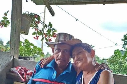 Los esposos Nastacio Romero y Holanda Tuarez perecieron en el siniestro.