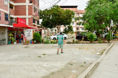 Lugar donde ocurrió el ataque en Sauces 4, Guayaquil.
