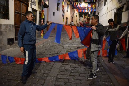 Los quiteños sienten que este año las fiestas están apagadas.