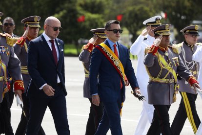 Daniel Noboa reapareció días después de la derrota en la Consulta.