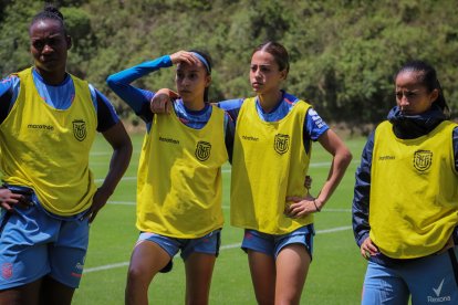 La selección de Ecuador femenina.