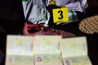 En el operativo se encontró documentación relacionada con el caso.