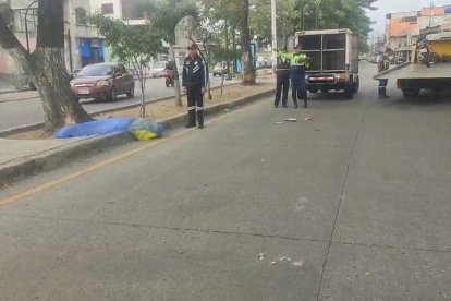 Personal de ATM llegó al sitio y realizó pericias respectivas.