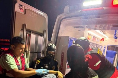 Más de 10 heridos y dos muertos se registraron tras el accidente.