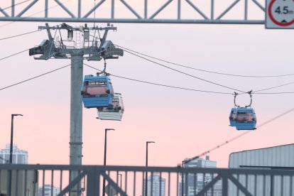 Estación de la aerovía en Durán.