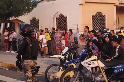 Los moradores del barrio General Enríquez Gallo se encuentran consternados por el ataque violento de este domingo