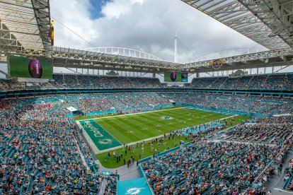 El Hard Rock Stadium de Miami.