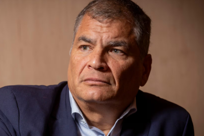 Rafael Correa respondió a las declaraciones de Marcela Aguiñaga sobre pensar dejar el movimiento Revolución Ciudadana.