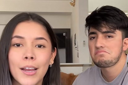 Gina López y su ex Ricky