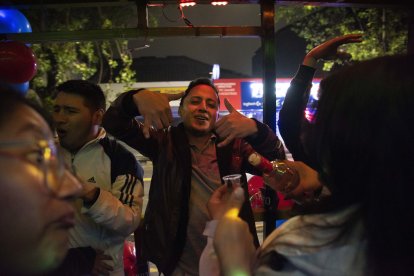 Los jóvenes son quienes más disfrutan de estas fiestas.