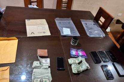 Las evidencias fueron puestas en cadena de custodia.