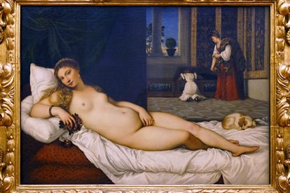 Venus de Urbino, de Tiziano (1538).