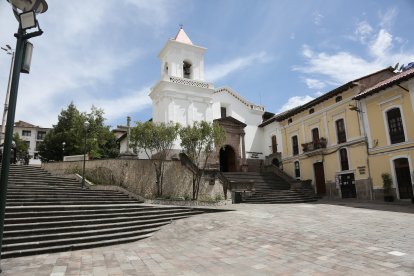 La iglesia de El Belén fue construida para los indígenas.