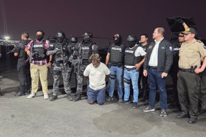 La detención de alias Bob Marley se dio en el cantón Playas, donde tenía una persona secuestrada.