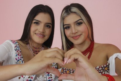 Ni a Melany ni a Asley les atrae el modelaje en traje de baño.