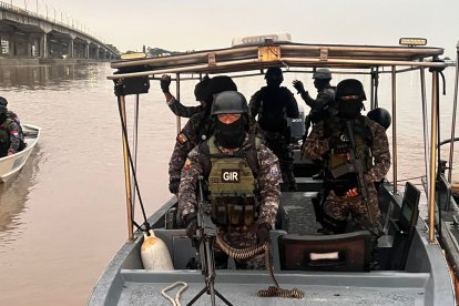 Los allanamientos se realizaron en Durán y Guayaquil.