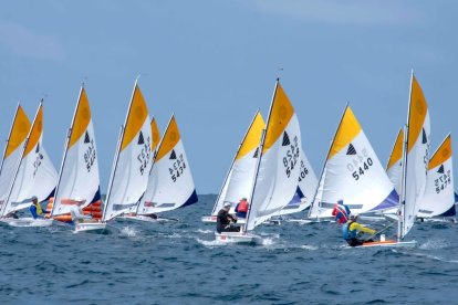 La última regata fue una de las más reñidas por los competidores.