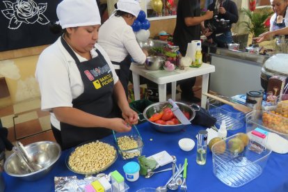 El ceviche de chocos es uno de los platos preferidos en Riobamba.
