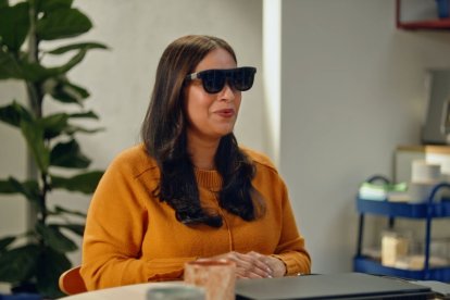 Las gafas de Project Aura prometen una experiencia XR ligera y envolvente.