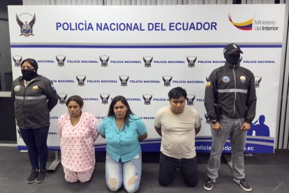 Los capturados son dos mujeres y un hombre que ya tienen prisión preventiva.