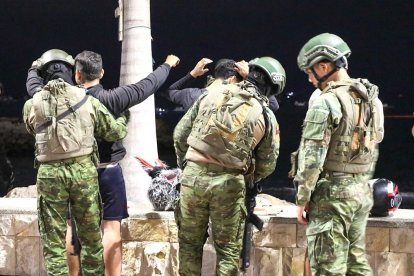 El trabajo militar se efectúa en La Libertad y en uno de los operativos se produjo el confuso incidente