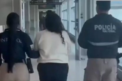 La ciudadana estaría implicada en tráfico ilícito de sustancias.