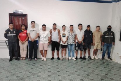 A los nueve sospechosos capturados durante la búsqueda del profesor raptado les dictaron prisión preventiva.