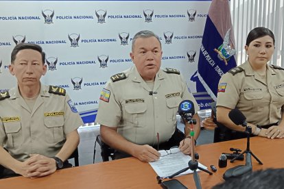 El coronel Jimmy Viteri, jefe de la Subzona de Policía en Tungurahua (centro)  recalcó que la denuncia es importante para seguir los procesos de investigación.