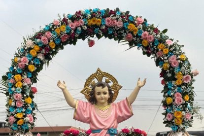 La imagen del Divino Niño es parecida a la representación principal del Santuario de Durán