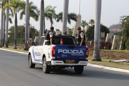 La Policía estaba cerca del camposanto Parque de la Paz.