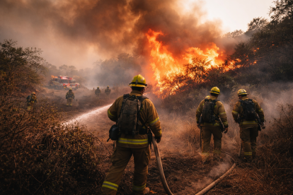 Incendio forestal se registró en Guayaquil.