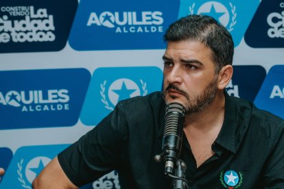 El alcalde Aquiles Álvarez.