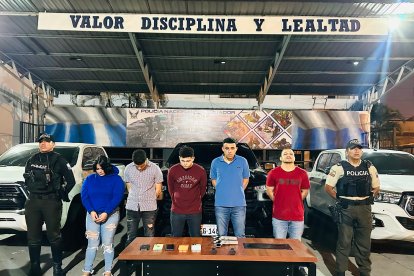 Los implicados tenían en su poder armas y otros objetos, según información policial.