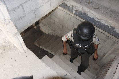 La casa cuenta con un subterráneo donde mantenían a los secuestrados.