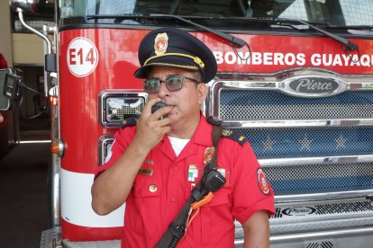 Myr. Rubén Mejía, jefe de la Cuarta Brigada del BCBG.