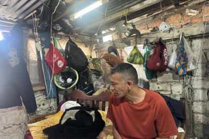 Su vivienda aún sufre las consecuencias del terremoto del 16 de abril de 2016.