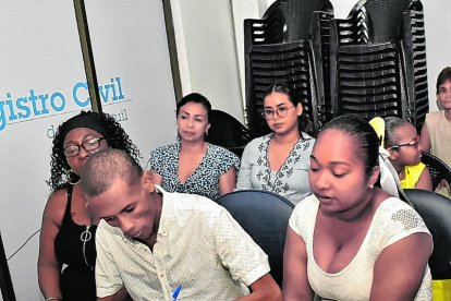 Orlando y Damiana se casaron el pasado 14 de octubre en el Registro Civil.