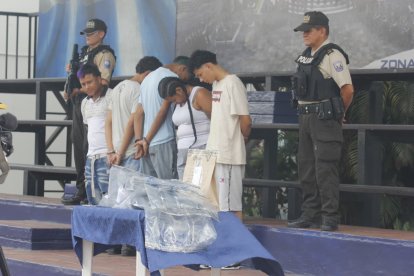 Entre los detenidos hay dos menores de edad.