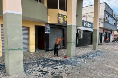 Machala acompañó a Guayaquil como las ciudades en que más ataques con explosivos se registraron.