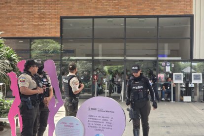 Balacera en hospital del IESS de Machala.