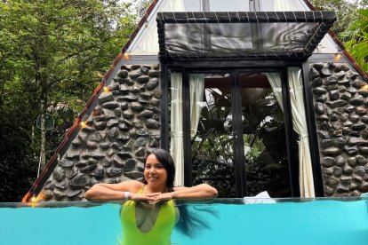 La modelo manabita asegura que a los extranjeros les gusta que los traten con cariño, como si fueran sus parejas.