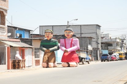 Estos monigotes del Juego del Calamar forman parte de la ruta de monigotes 2025.