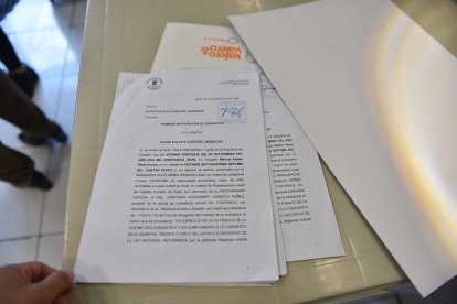 Los arrendatarios fueron notificados a través de un abogado.