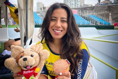 María Loreto Arias consiguió medallas importantes en los Juegos Bolivarianos 2025.